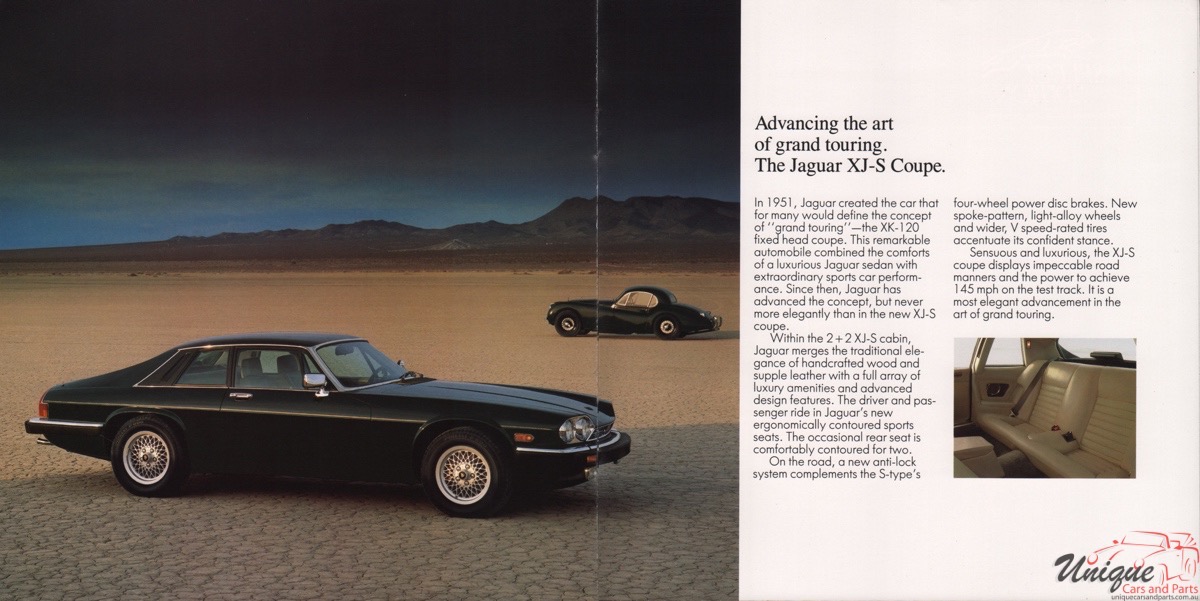 1989 Jaguar Model Lineup Brochure Page 5